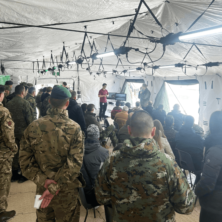 Pearson Engineering Demonstrates Threat-Sense at Combat Engineering Exhibition 2024