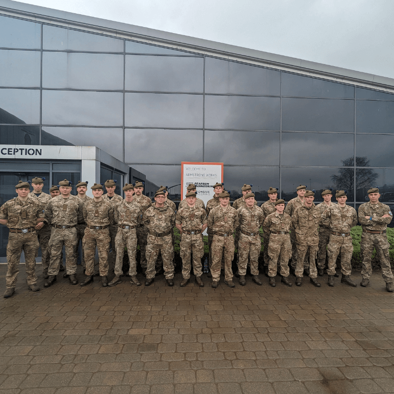 4 SCOTS LADs Visits Pearson Engineering featured