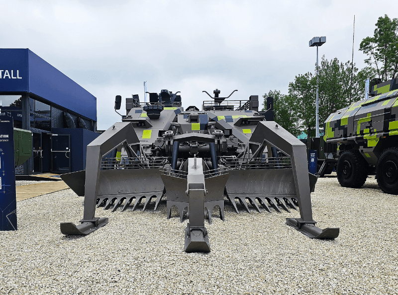 Pearson Engineering Eurosatory Collaboration featured with FFG, Milrem Robotics and Rheinmetall