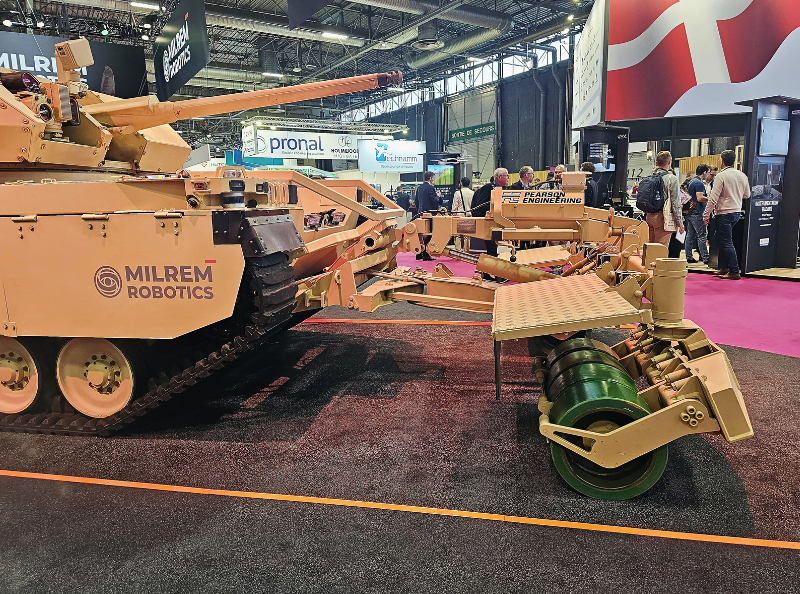 Pearson Engineering and Milrem Robotics at Eurosatory 2024 featured