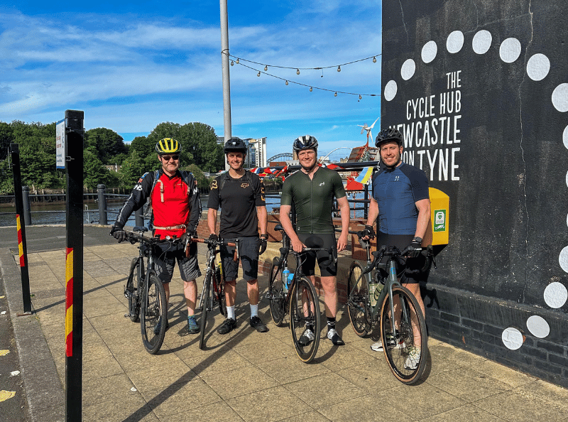 Featured - Team from Pearson Engineering and Responsive Engineering Embarks On ‘Tour De Tyne’ to Raise Funds for UK Military Charity
